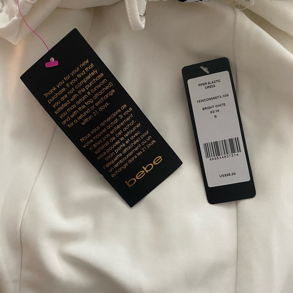 Bebé elastic Piper dress .  NWT!! - Picture 5 of 5